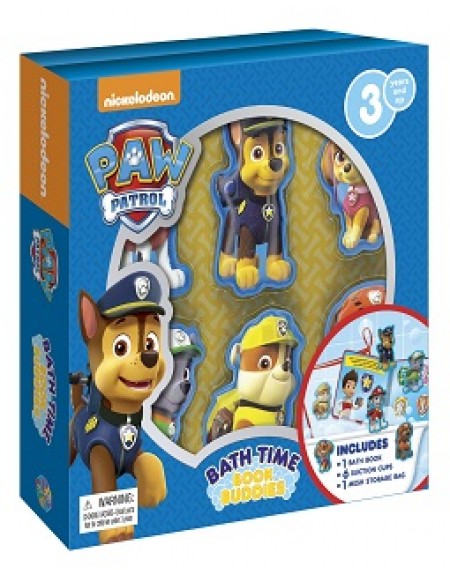 Bath Time Book : Nick Paw Patrol